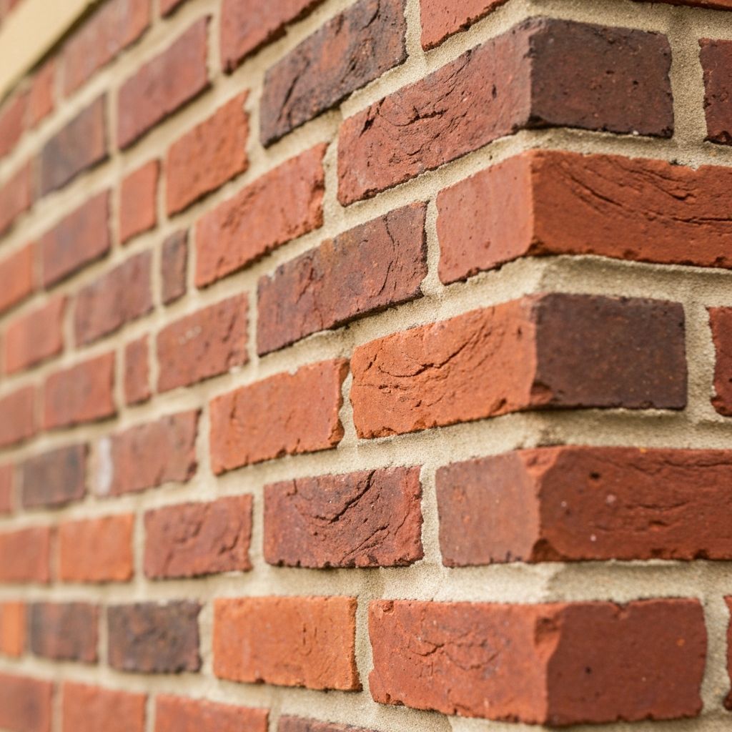 Detailed masonry restoration work